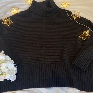 Black Turtle Neck Sweater